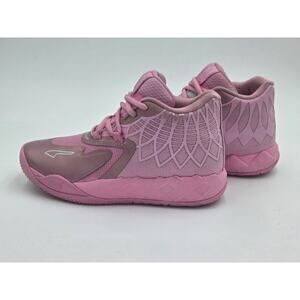 Puma MB.01 LaMelo Ball Iridescent Sneakers Toddler Size 2C Pink Basketball Shoes